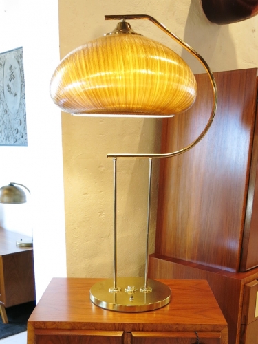 Hollywood Regency tall table lamp