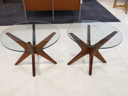 Pair of American Mid Century Modern side tables