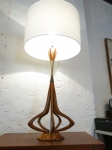 Stunning sculptural lamp
Extra-tall size
Origin: USA
Fully restored + new shade and wiring
2 available