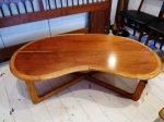 Bean shaped coffee table USA 1950
Walnut & Ash
Fully restored
ON SALE $1000