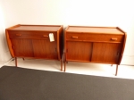 Pair of Danish Side Cabinets in Teak