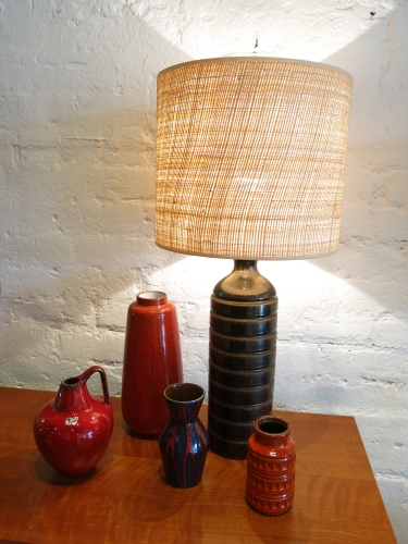 1960's ceramic lamp