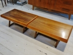 Pair of American side-tables 
Fully restored condition
American Ash