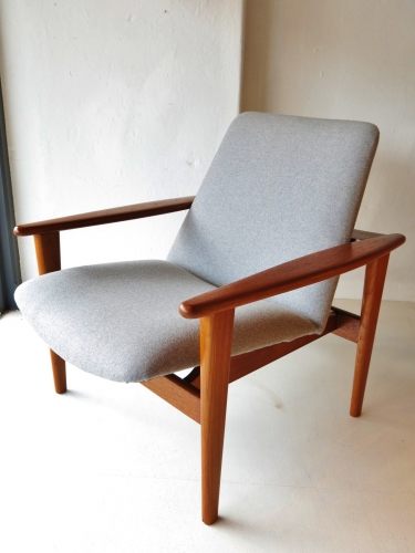 Teak Armchair - fully restored and reupholstered
