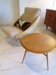 Scandinavian design chair in leather & wool
ON SALE
Ercol drop-leaf side table