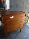 Danish Chest of drawers 
with concealed section.
See next photo