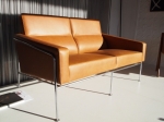 Arne Jacobsen Airport Lounge
early 1960&#39;s model
Fully re-upholstered by Danish Artisan upholsterer.