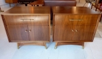 PAIR OF AMERICAN 1950&#39;S SIDE CABINETS