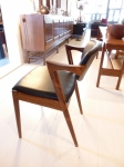 Kai Kristianen 42 dining chairs in Rosewood.  Pair
available.