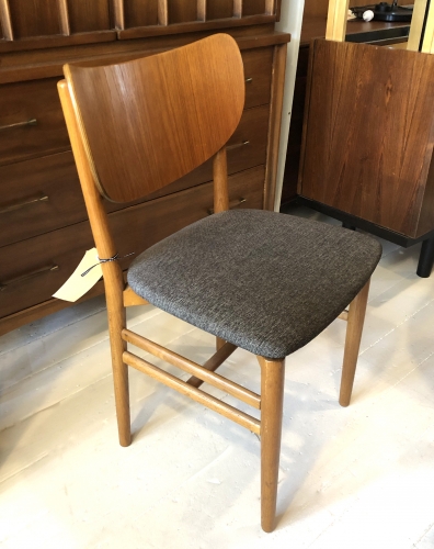 Danish Dining Chairs Oak and Teak (set of 8)